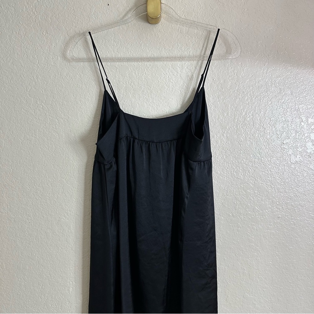 Wilfred Aritzia Lover Satin Mini babydoll dress size M - Picture 13 of 14